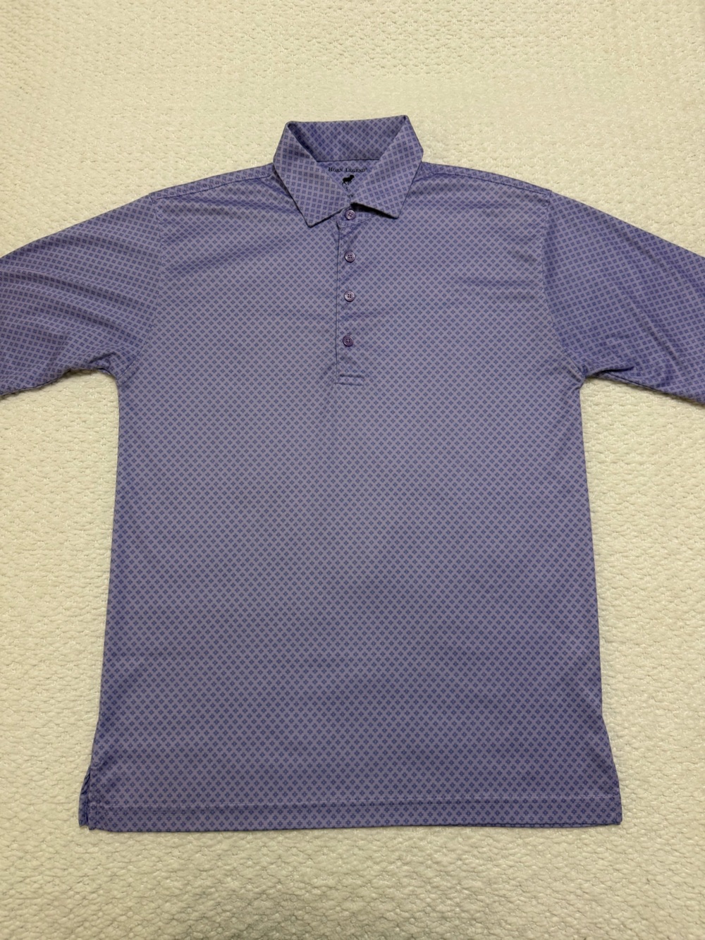 Horn Legend Performance Luxury Purple Short Sleeve Men’s Size Small